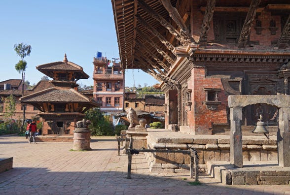 photo Népal Panauti